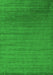 Serging Thickness of Machine Washable Abstract Green Contemporary Area Rugs, wshcon26grn