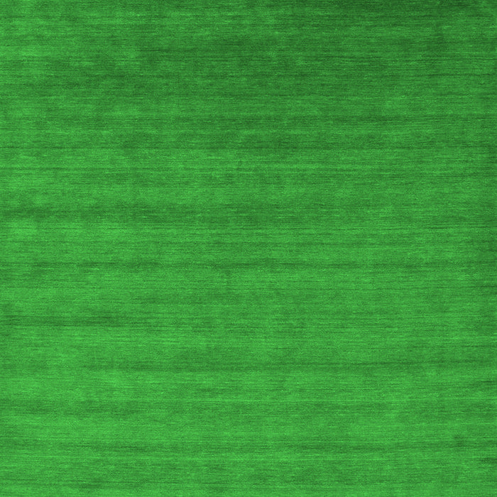 Serging Thickness of Machine Washable Abstract Green Contemporary Area Rugs, wshcon26grn