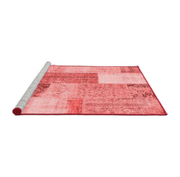 Transitional Red Washable Rugs