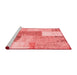 Transitional Red Washable Rugs