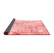 Patchwork Red Transitional Area Rugs