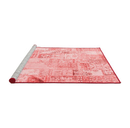 Transitional Red Washable Rugs