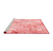 Transitional Red Washable Rugs