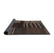 Thickness of Contemporary Brown Southwestern Rug, con2704