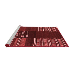 Country Red Washable Rugs