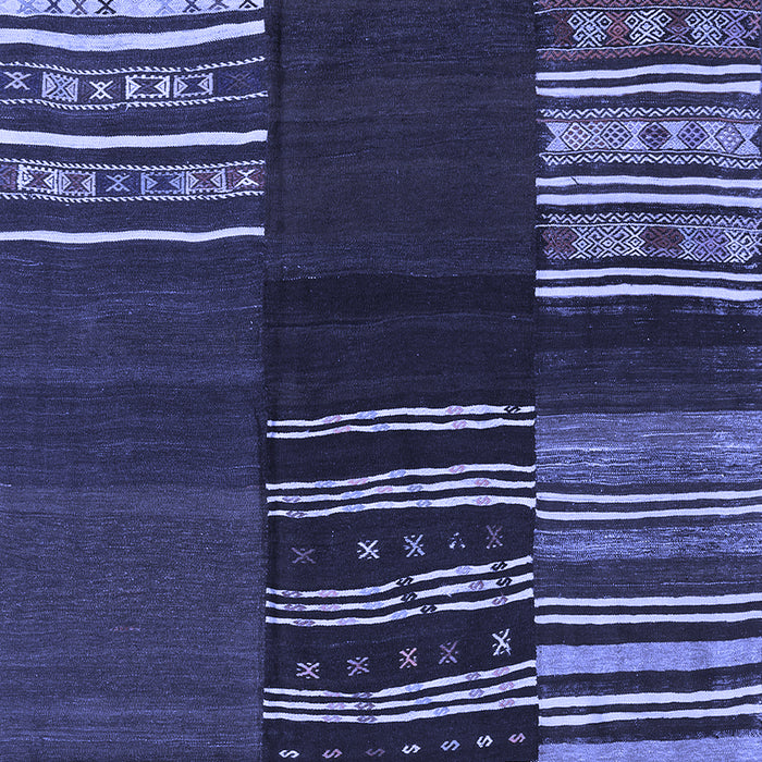 Southwestern Blue Country Rug, con2704blu