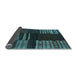 Sideview of Southwestern Light Blue Country Rug, con2704lblu