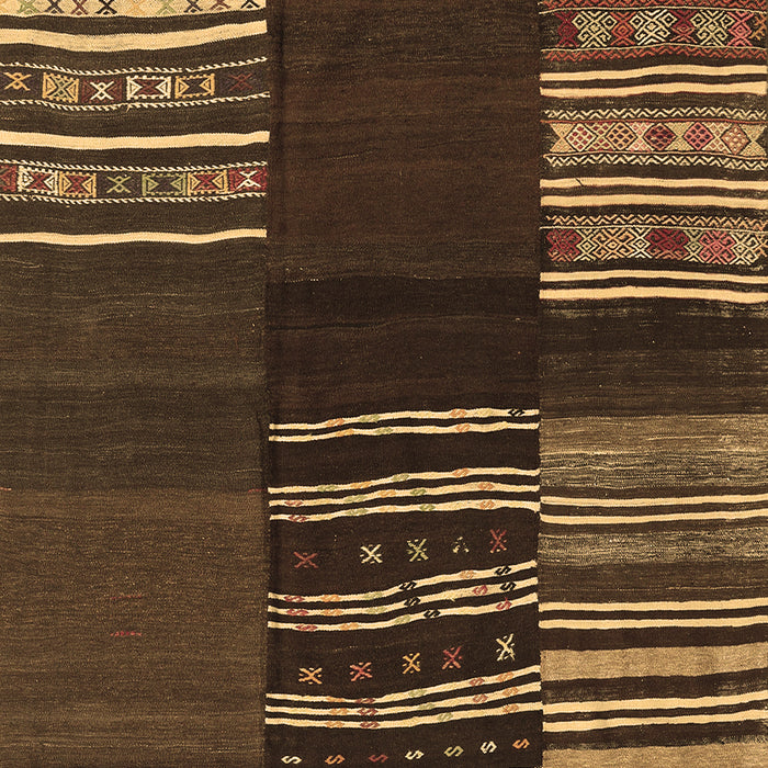 Southwestern Brown Country Rug, con2704brn