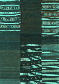 Southwestern Turquoise Country Rug, con2704turq