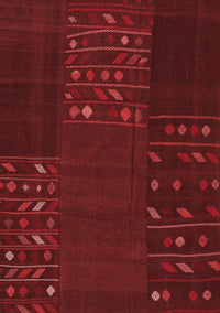 Patchwork Red Transitional Rug, con2705red