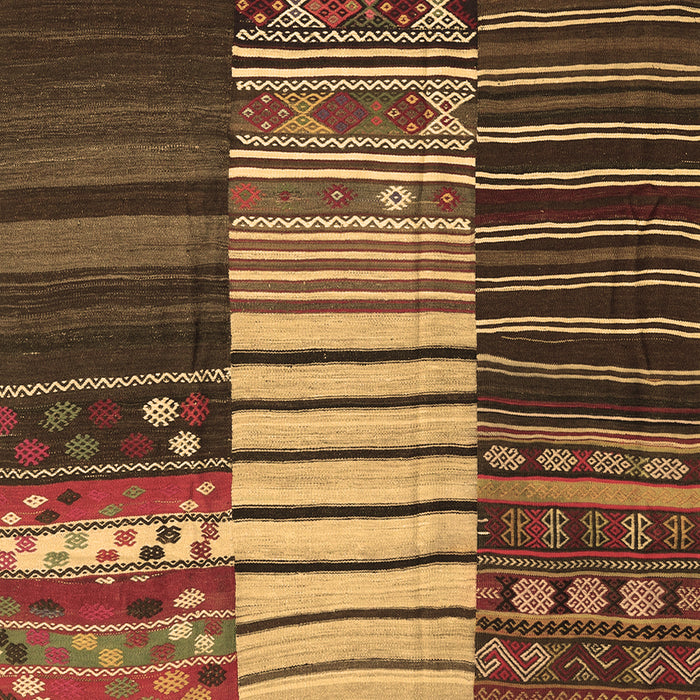 Southwestern Brown Country Rug, con2706brn