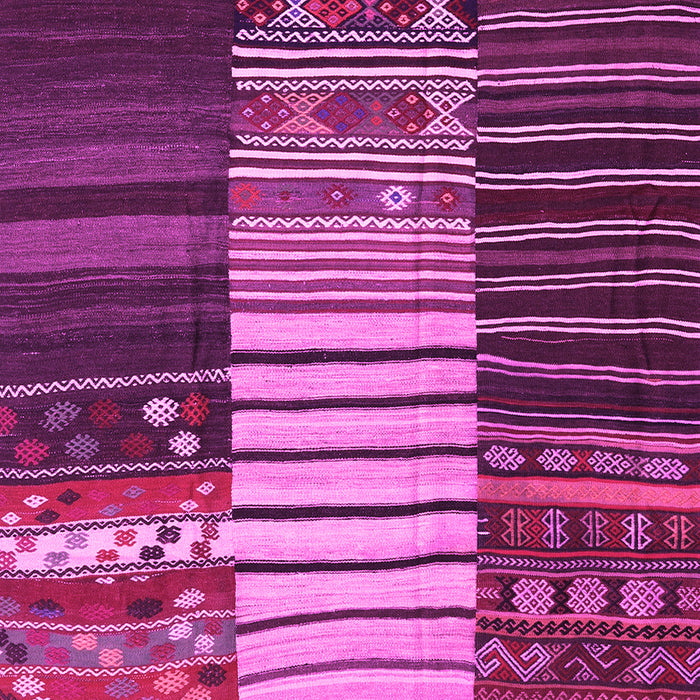 Machine Washable Southwestern Pink Country Rug, wshcon2706pnk