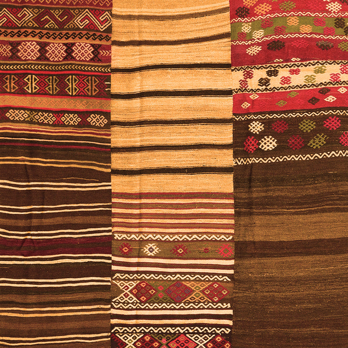 Serging Thickness of Machine Washable Southwestern Orange Country Area Rugs, wshcon2706org