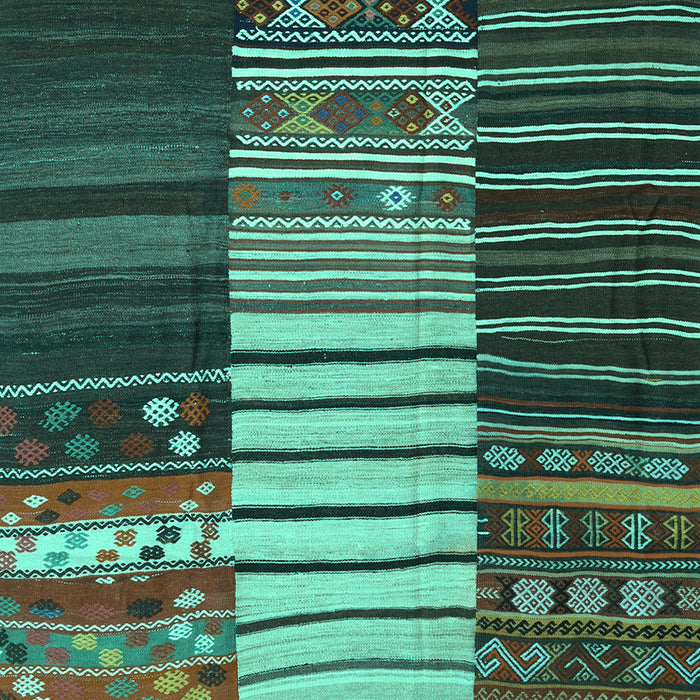 Southwestern Turquoise Country Rug, con2706turq