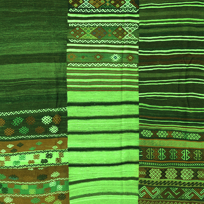 Southwestern Green Country Rug, con2706grn