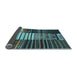 Sideview of Southwestern Light Blue Country Rug, con2706lblu