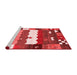 Contemporary Red Washable Rugs