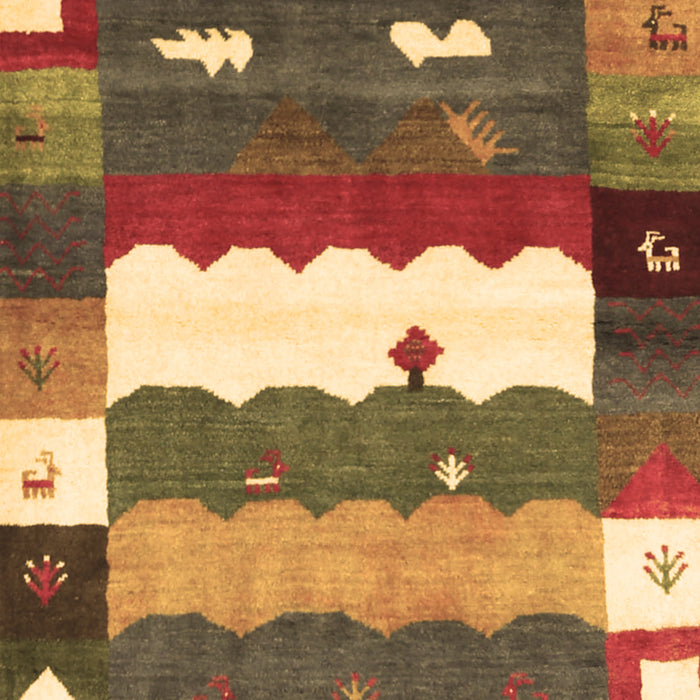 Machine Washable Abstract Brown Contemporary Rug, wshcon2707brn