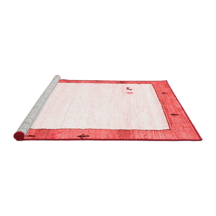 Modern Red Washable Rugs