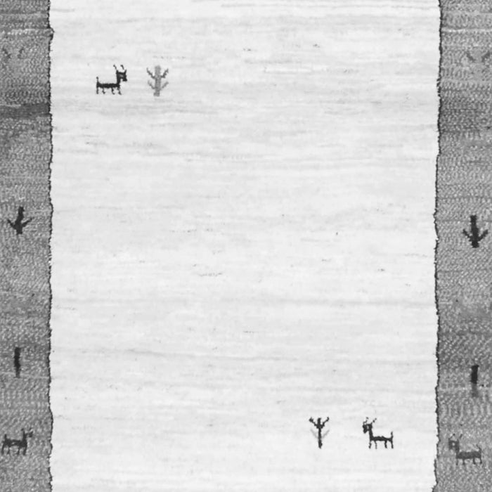 Serging Thickness of Machine Washable Solid Gray Modern Rug, wshcon2708gry