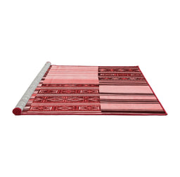 Transitional Red Washable Rugs