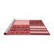 Transitional Red Washable Rugs