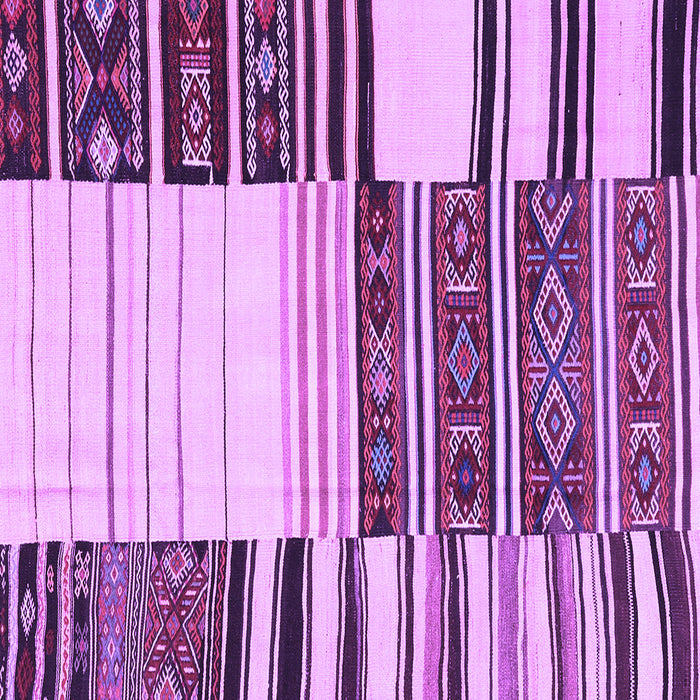 Patchwork Purple Transitional Rug, con2709pur