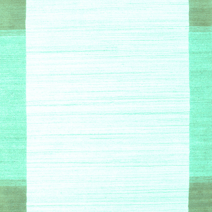 Solid Turquoise Modern Rug, con270turq