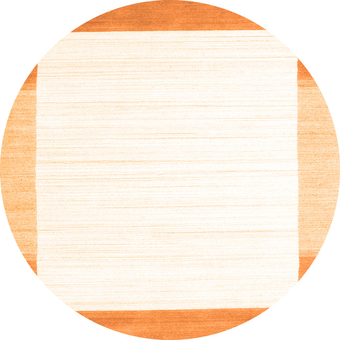 Machine Washable Solid Orange Modern Area Rugs, wshcon270org