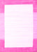 Solid Pink Modern Rug, con270pnk