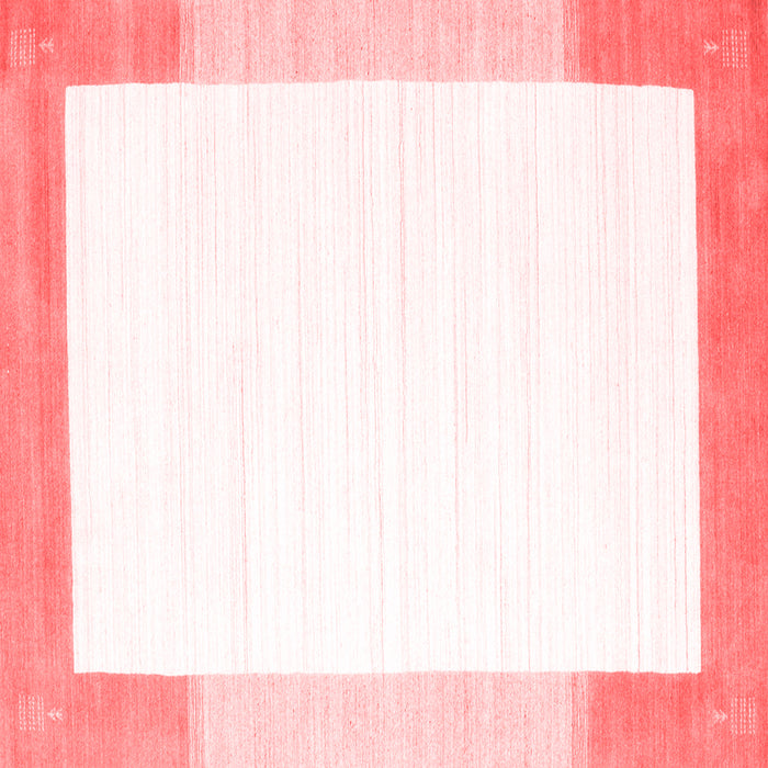 Solid Red Modern Rug, con270red