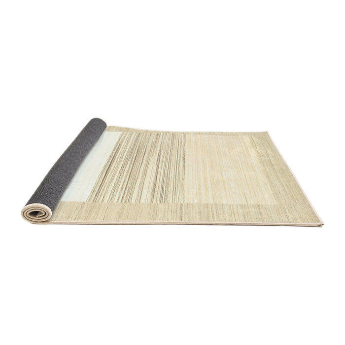 Thickness of Contemporary Beige Solid Rug, con271