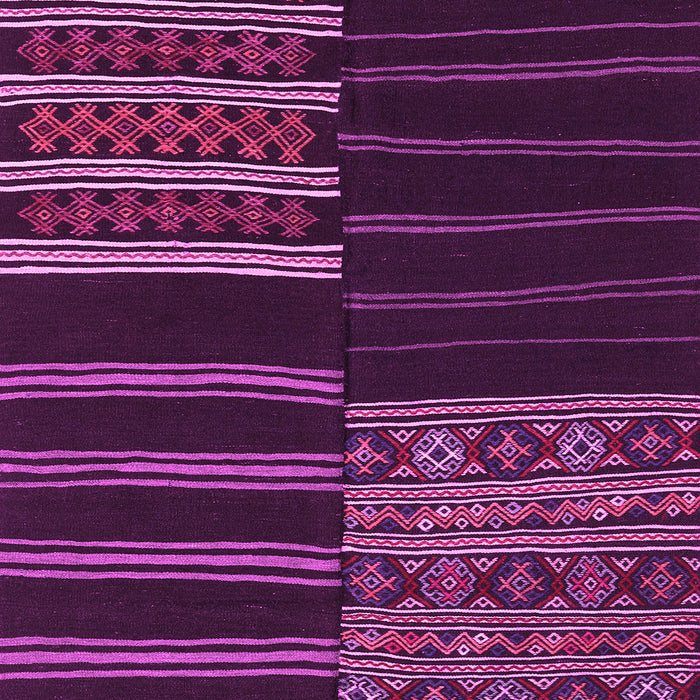 Patchwork Pink Transitional Rug, con2710pnk