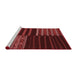 Transitional Red Washable Rugs