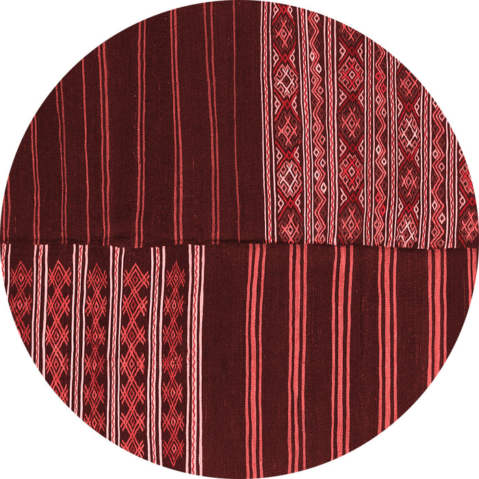 Patchwork Red Transitional Rug, con2710red