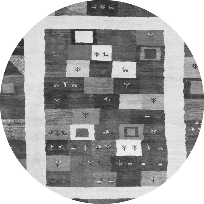 Machine Washable Abstract Gray Contemporary Rug, wshcon2711gry