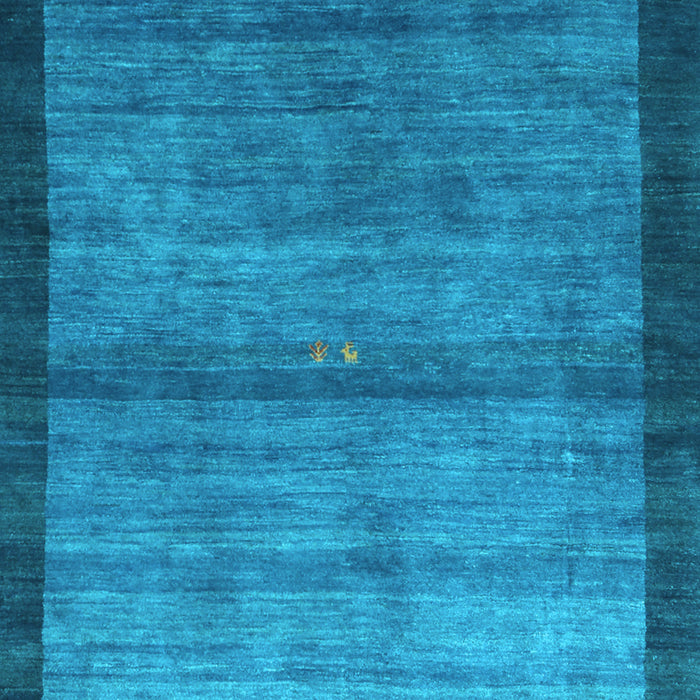 Machine Washable Abstract Light Blue Contemporary Rug, wshcon2712lblu