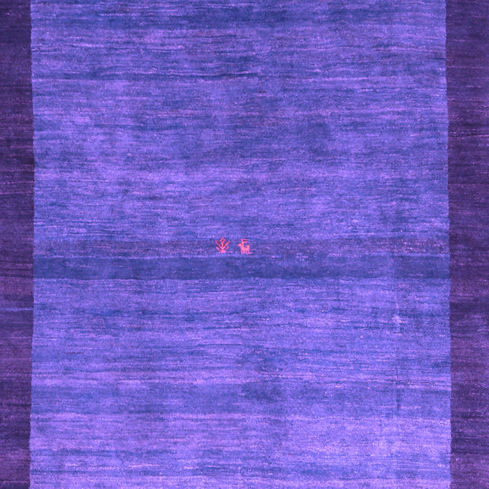 Abstract Purple Contemporary Rug, con2712pur