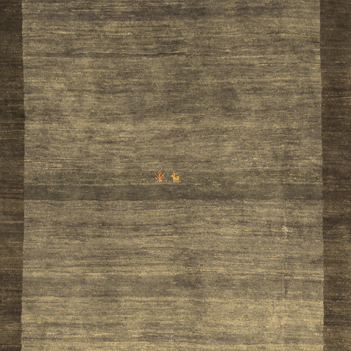Machine Washable Abstract Brown Contemporary Rug, wshcon2712brn