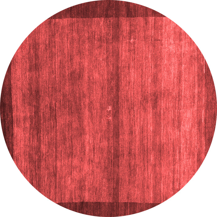 Machine Washable Abstract Red Contemporary Rug, wshcon2712red