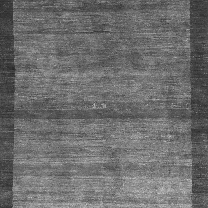 Serging Thickness of Machine Washable Abstract Gray Contemporary Rug, wshcon2712gry