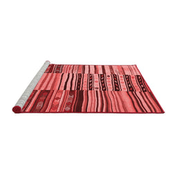 Transitional Red Washable Rugs