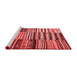 Transitional Red Washable Rugs