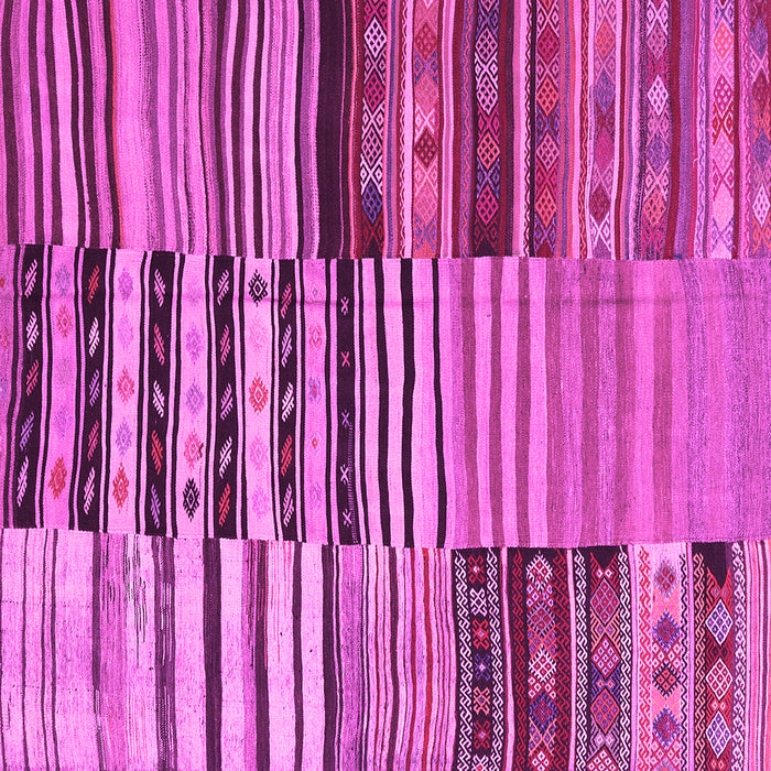 Square Patchwork Pink Transitional Rug, con2714pnk