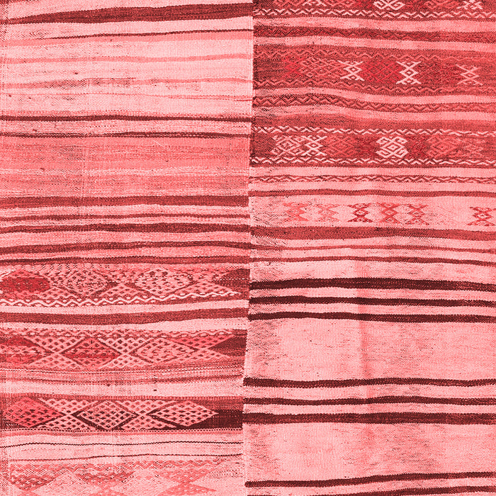 Patchwork Red Transitional Area Rugs