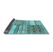 Sideview of Patchwork Light Blue Transitional Rug, con2715lblu