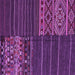 Square Patchwork Purple Transitional Rug, con2716pur