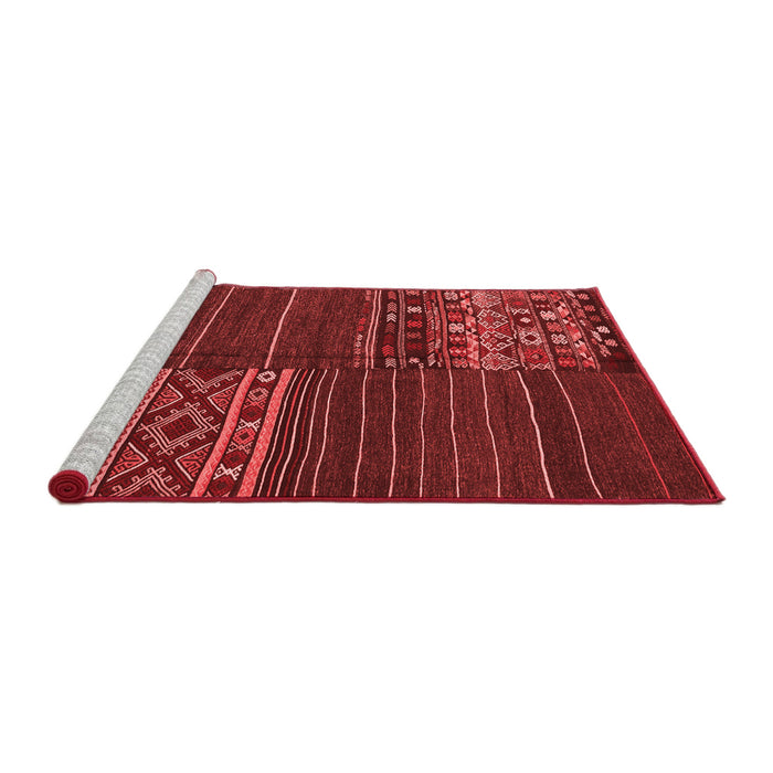 Transitional Red Washable Rugs