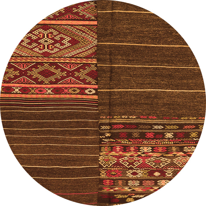 Machine Washable Patchwork Orange Transitional Area Rugs, wshcon2716org