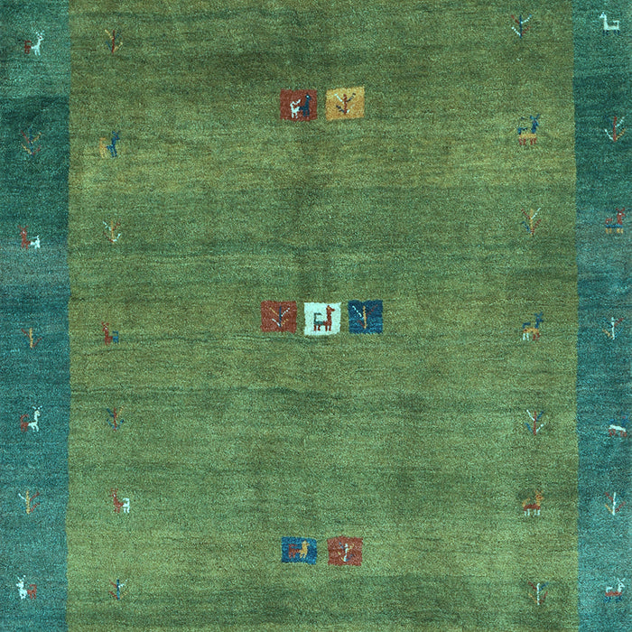 Machine Washable Abstract Light Blue Contemporary Rug, wshcon2717lblu
